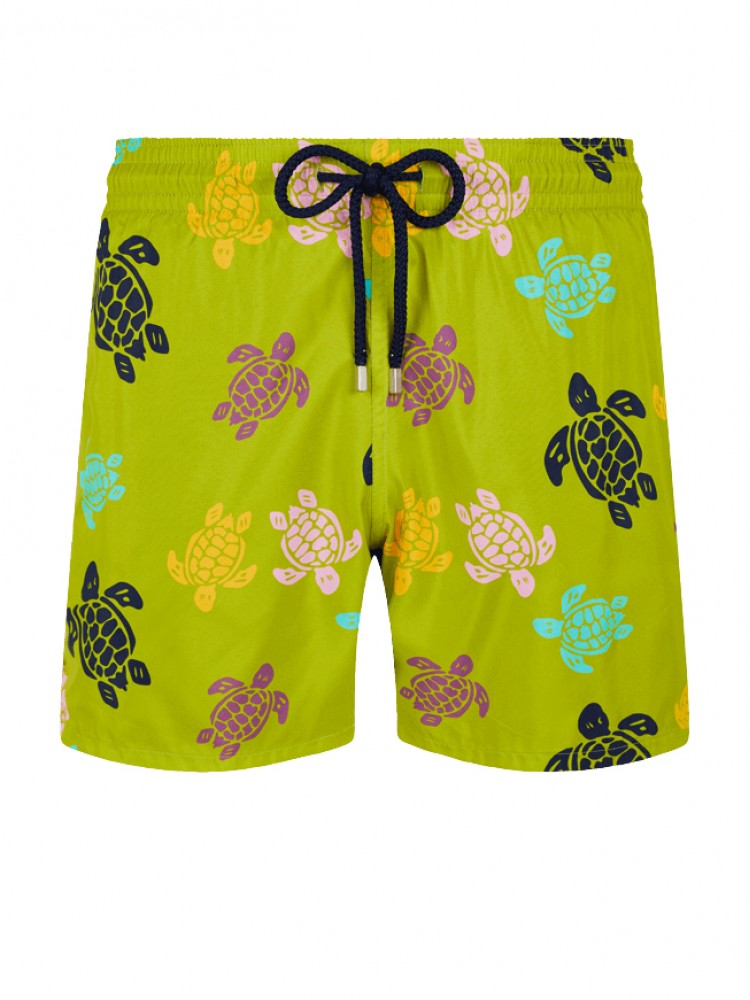 Vilebrequin ultra-light and packable swimwear ronde des tortues multicolore